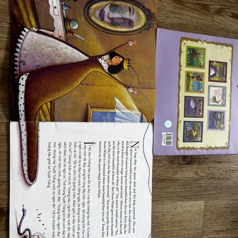 Bộ sách 3q song ngữ cho bé- truyện cổ tích  639602