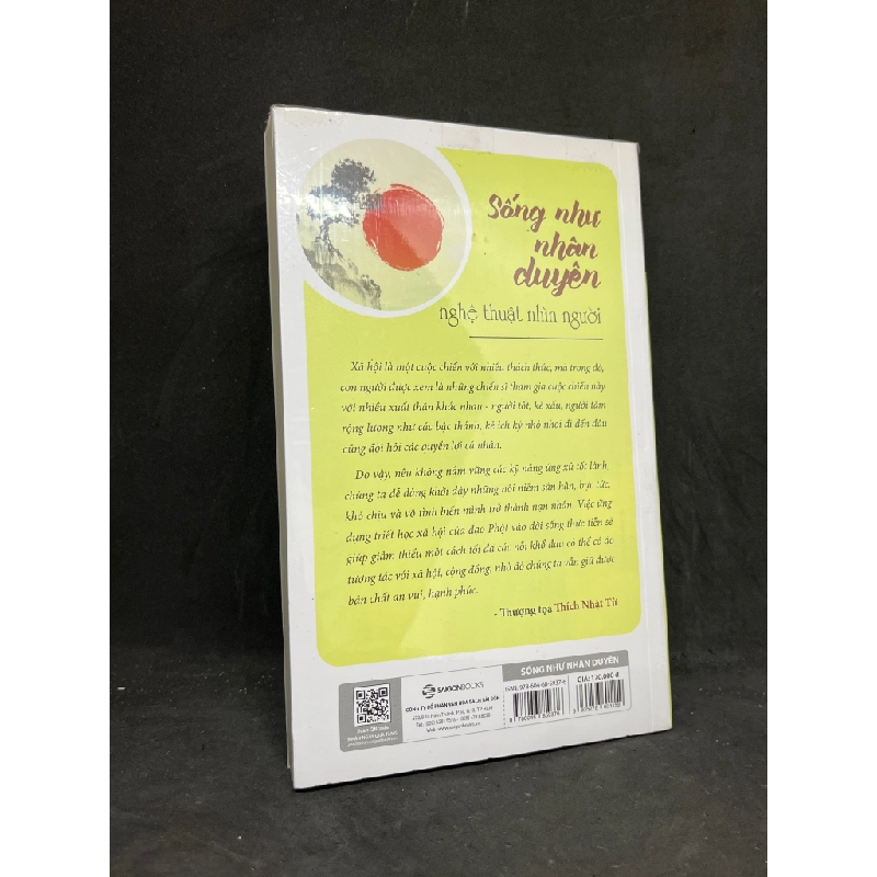 Sống Như Nhân Duyên Nghệ Thuật Nhìn Người - Thích Nhất Từ new 100% HCM.ASB1205 342380