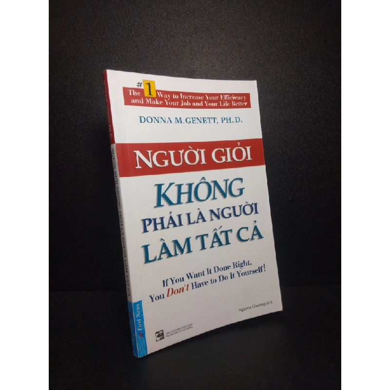 Người Giỏi Không Phải Là Người Làm Tất Cả mới 80% ố nhẹ HPB.HCM0810 33535