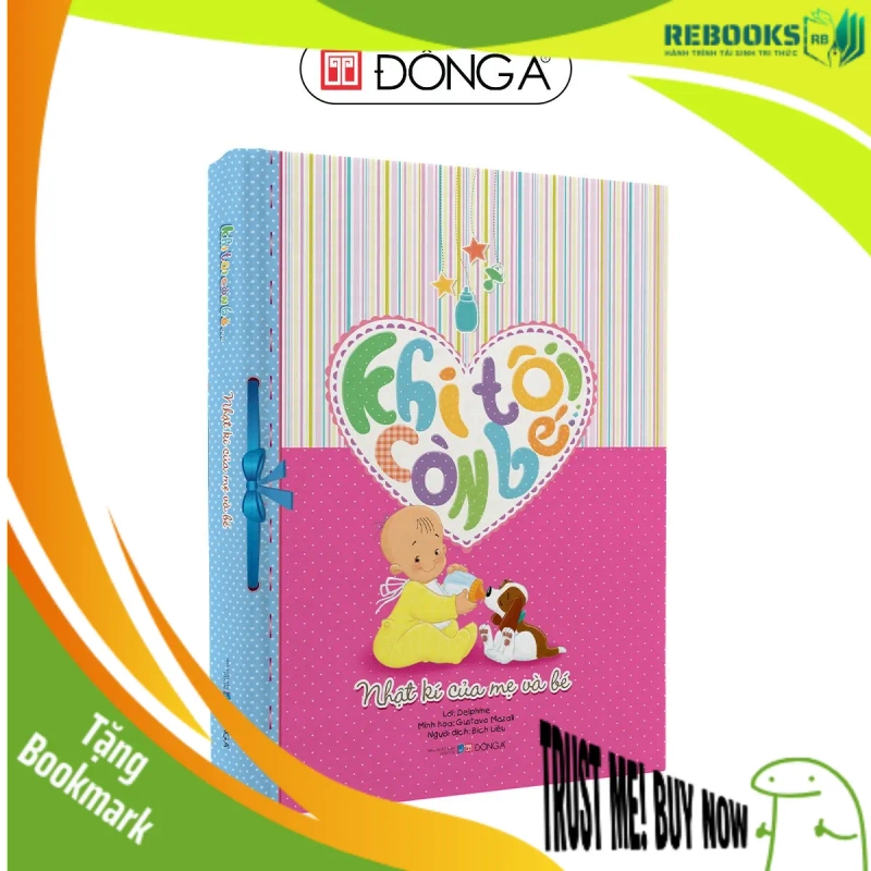 (TẶNG BOOKMARK) Khi tôi còn bé - Nhật ký của mẹ và bé - 99 Sách thiếu nhi 945985