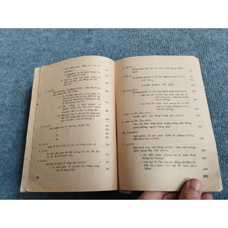 TRÍCH TÁC PHẨM KINH ĐIỂN VỀ CHỦ NGHĨA XÃ HỘI KHOA HỌC TẬP I 688738