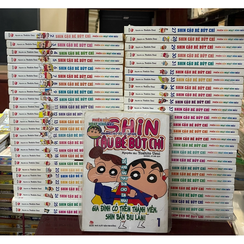 Shin Cậu Bé Bút Chì - Phiên Bản Hoạt Hình màu full bộ 52 tập  444909