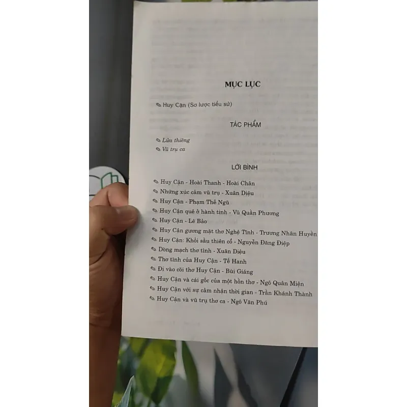 Thơ Huy Cận - Tác Phẩm Và Lời Bình - TS. Tôn Thảo Miên 798294