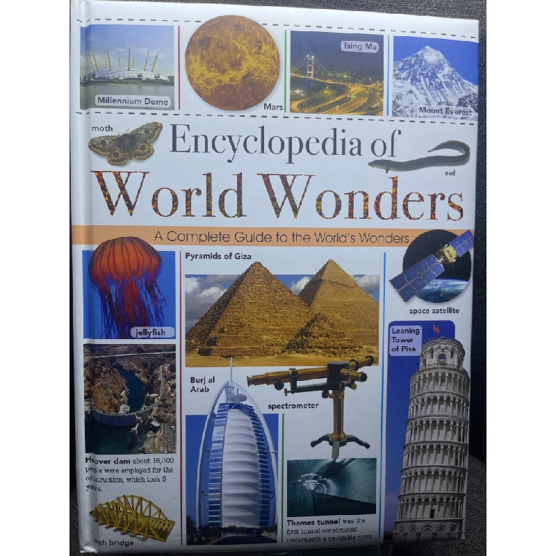 Encyclopedia of world wonders mới 90% sách tranh màu ngoại văn và thiếu nhi khoa học đời sống HPB1605 SÁCH NGOẠI VĂN 351242