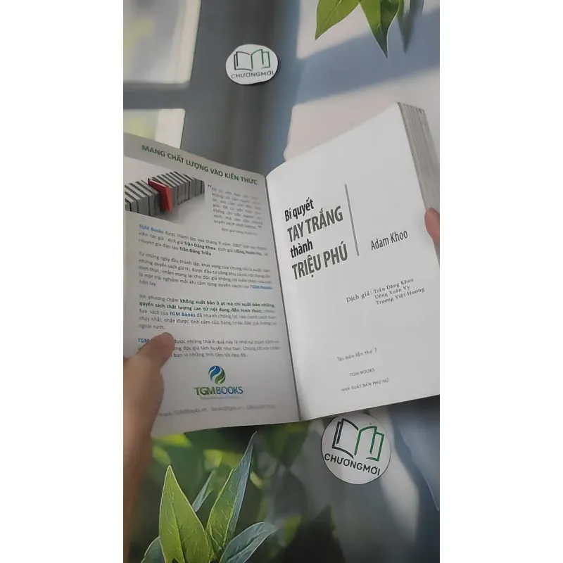 Bí Quyết Tay Trắng Thành Triệu Phú - Adam Khoo 1018948