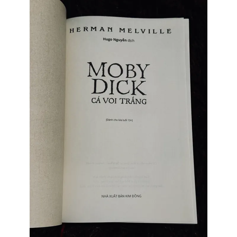 Moby Dick Cá Voi Trắng (bìa cứng)  757235