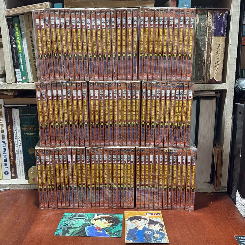 II Truyện Tranh: THÁM TỬ LỪNG DANH CONAN - Không Full, Kèm Card và Có Tập 100 Bản Kỷ Niệm 762440