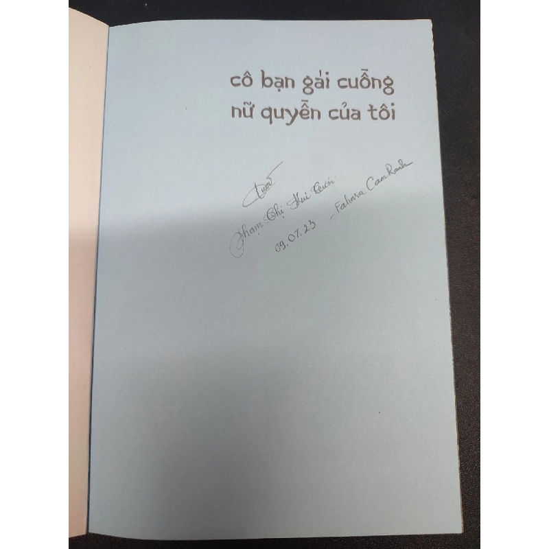 Cô bạn gái cuồng nữ quyền của tôi - Min Ji Hyoung 2023 mới 90% bẩn có viết HCM0805 văn học 914319