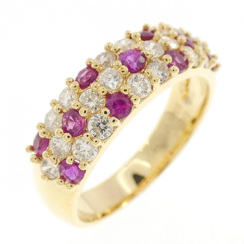 Nhẫn Ruby K18YG 0.55CT 670404