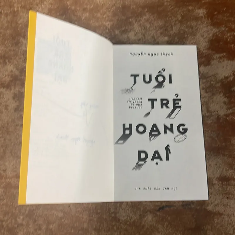 TUỔI TRẺ HOANG DẠI- NGUYỄN NGỌC THẠCH 675405