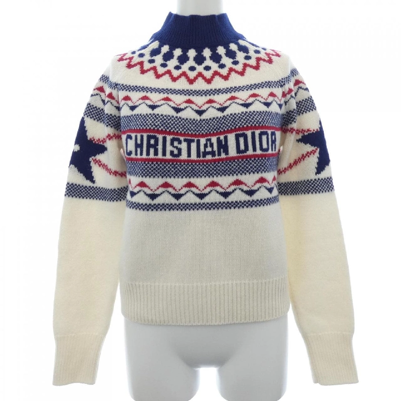 Áo len cổ đứng DIORALPS của CHRISTIAN DIOR 144S60BM134 628485