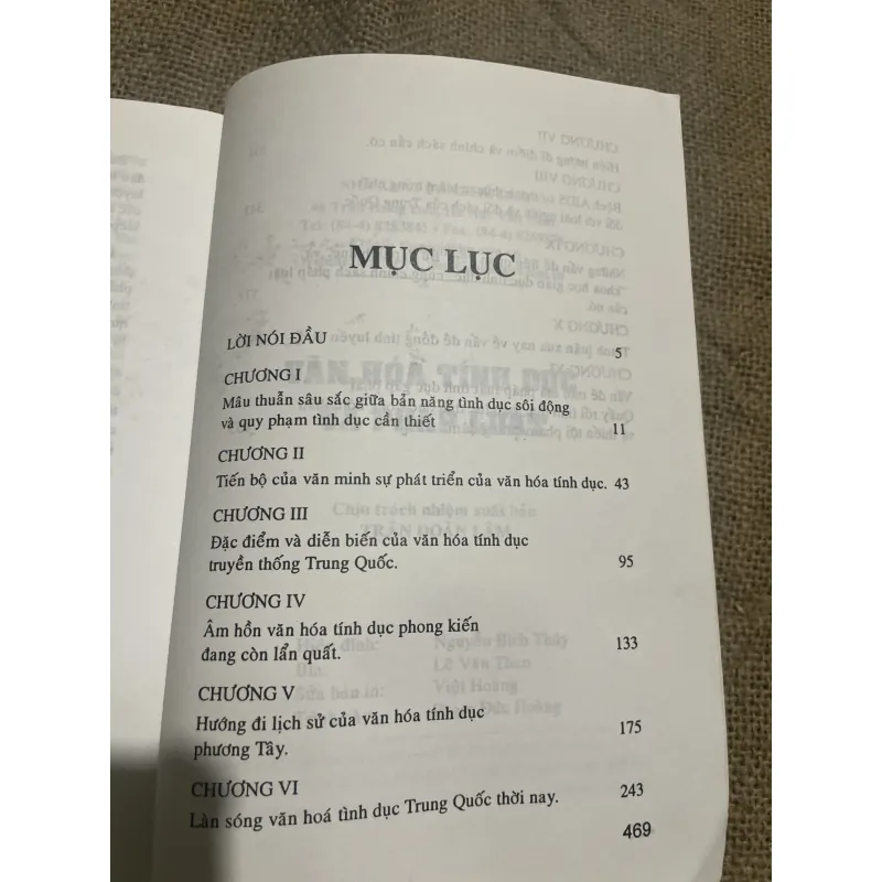 VĂN HÓA Tính Dục & Pháp Luật (Trung Quốc)- 470 trang -  747274