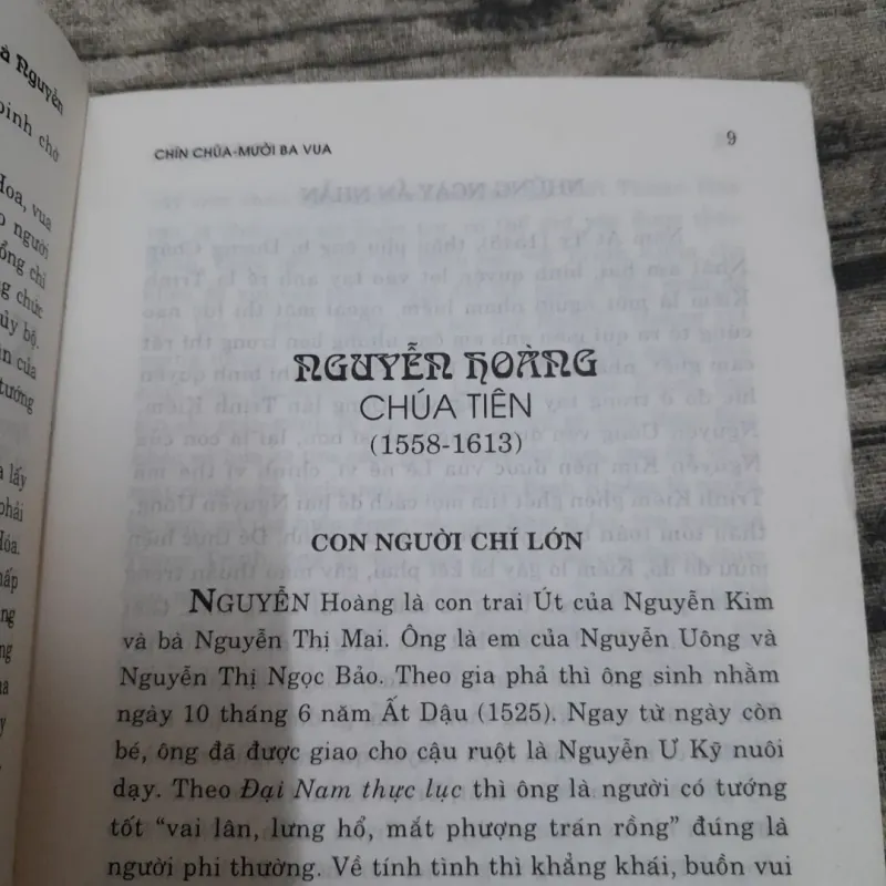 NHÀ NGUYỄN Chín Chúa Mười ba Vua- Tg Phi Long . Bản in 2003 Nxb Đà Nẵng 781265