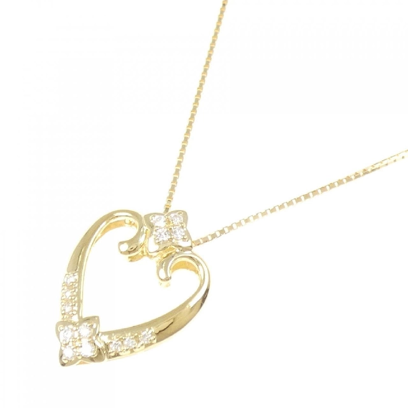 K18YG Dây chuyền kim cương 0.25CT - Hàng hiệu Authentic 861459