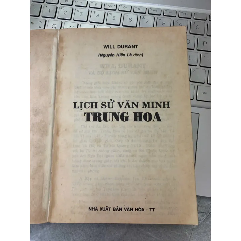 LỊCH SỬ VĂN MINH TRUNG HOA - NGUYỄN HIẾN LÊ (DỊCH) 719606