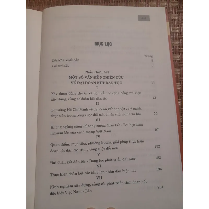 ĐẠI ĐOÀN KẾT DÂN TỘC VÀ MẶT TRẬN... 932764