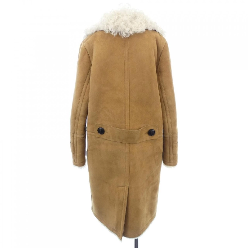 【Mã giảm giá】Burberry BURBERRY Áo khoác lông cừu 641913