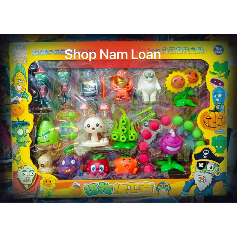 Đồ chơi Plants vs Zombies đại chiến trái cây hoa quả nổi giận 2 phân loại 90098 900915 138594