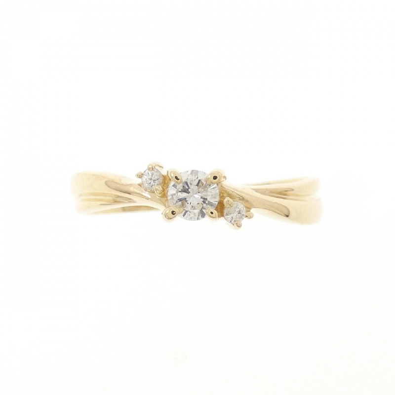 Nhẫn kim cương K18YG 0.15CT - Hàng hiệu Authentic 850360