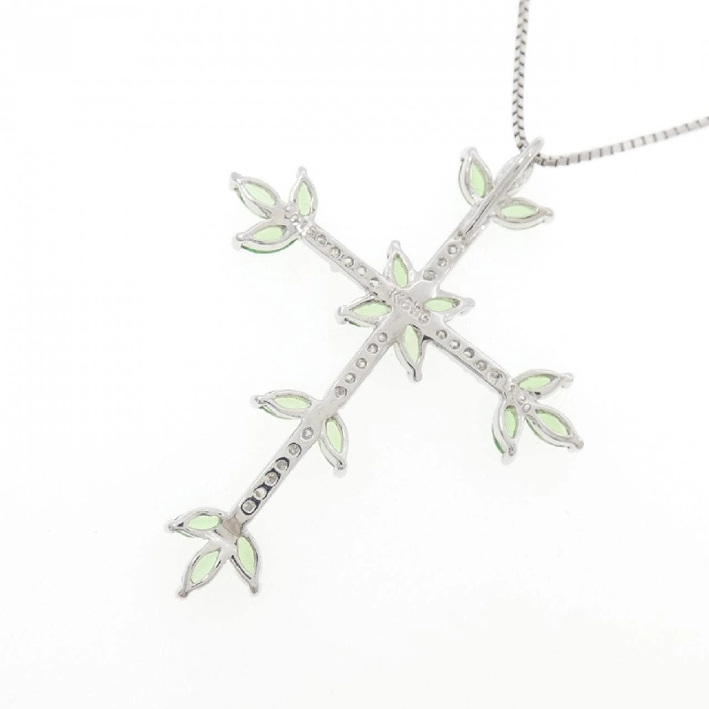 K18WG Ngọc lục bảo xanh Nhẫn 1.20CT - Hàng hiệu Chính hãng 860849