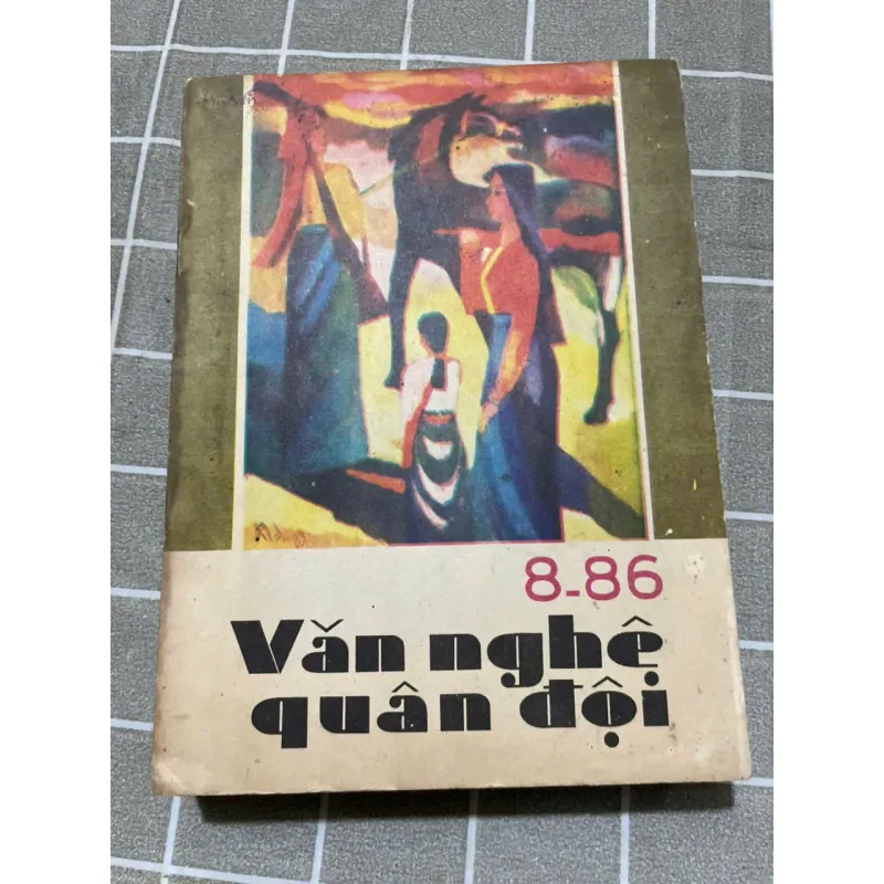 TẠP CHÍ VĂN NGHỆ QUÂN ĐỘI 8.1986 556941