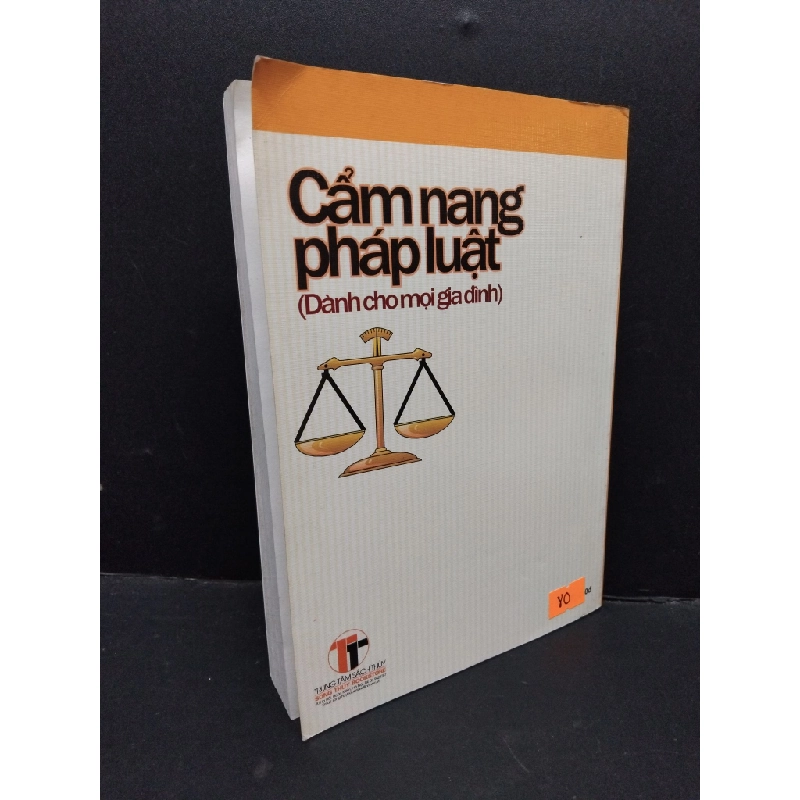 Cẩm nang pháp luật (dành cho mọi gia đình) mới 90% bẩn bìa, ố nhẹ 2005 HCM1710 Ths.Nguyễn Thị Thanh Nga & Ths.Nguyễn Khánh Ly - Đỗ Hương Cúc KỸ NĂNG 303248