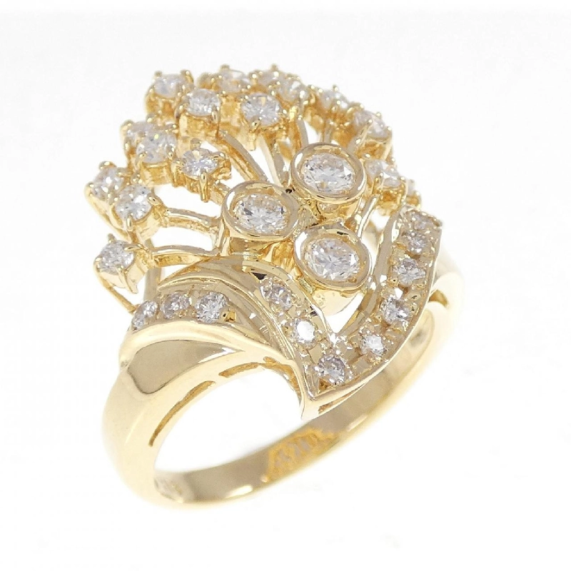 Nhẫn kim cương K18YG 0.78CT - Hàng hiệu Authentic 853682