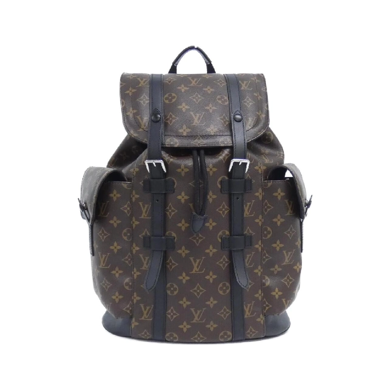 Balo Louis Vuitton Monogram Macassar Christopher MM M43735 - Hàng hiệu Authentic 801235