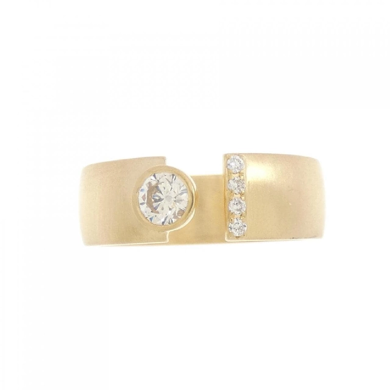 【Sản phẩm mới】Nhẫn kim cương K18YG 0.22CT 673591