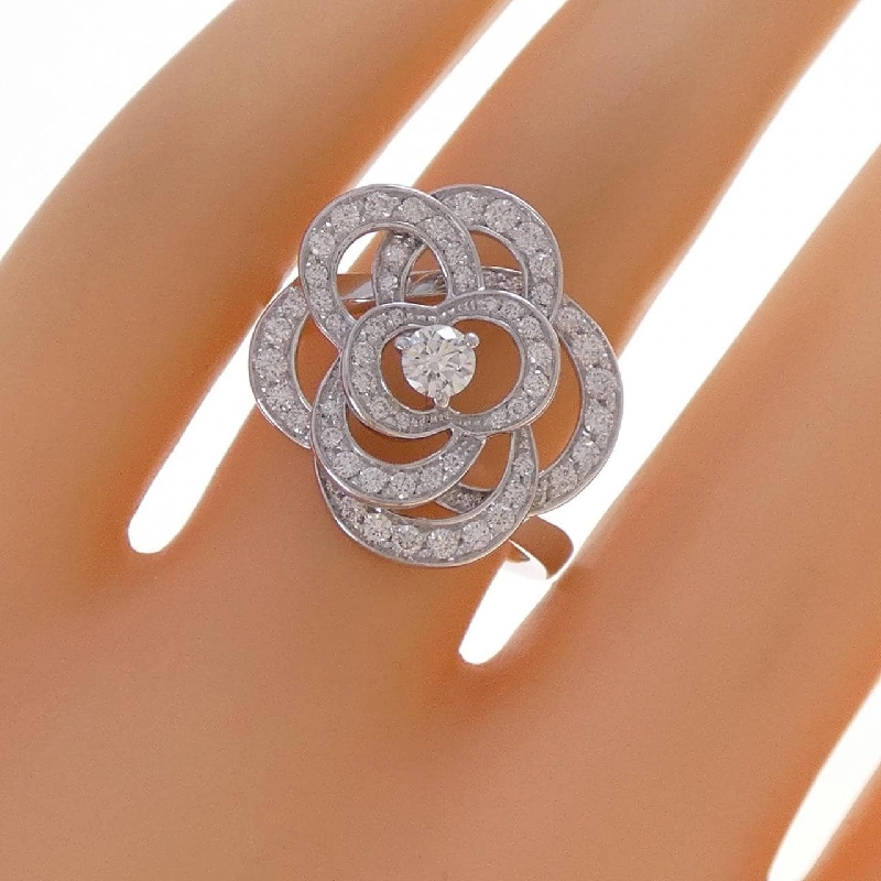 Nhẫn Chanel Camelia Trung Bình - Hàng hiệu Chính hãng 835874