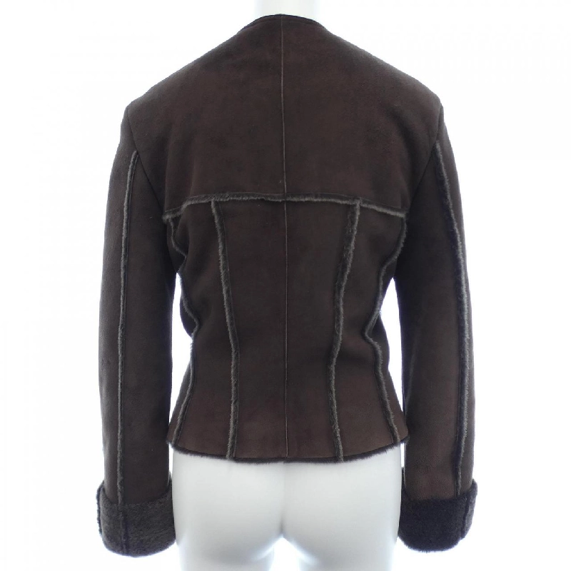 【Mã giảm giá】【Cổ điển】Áo khoác lông cừu CHANEL 641023