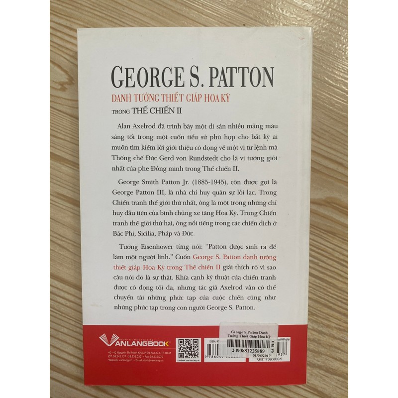 SÁCH GEORGE S.PATTON-DANH TƯỚNG THIẾT GIÁP HOA KỲ TRONG THẾ CHIẾN II 164401
