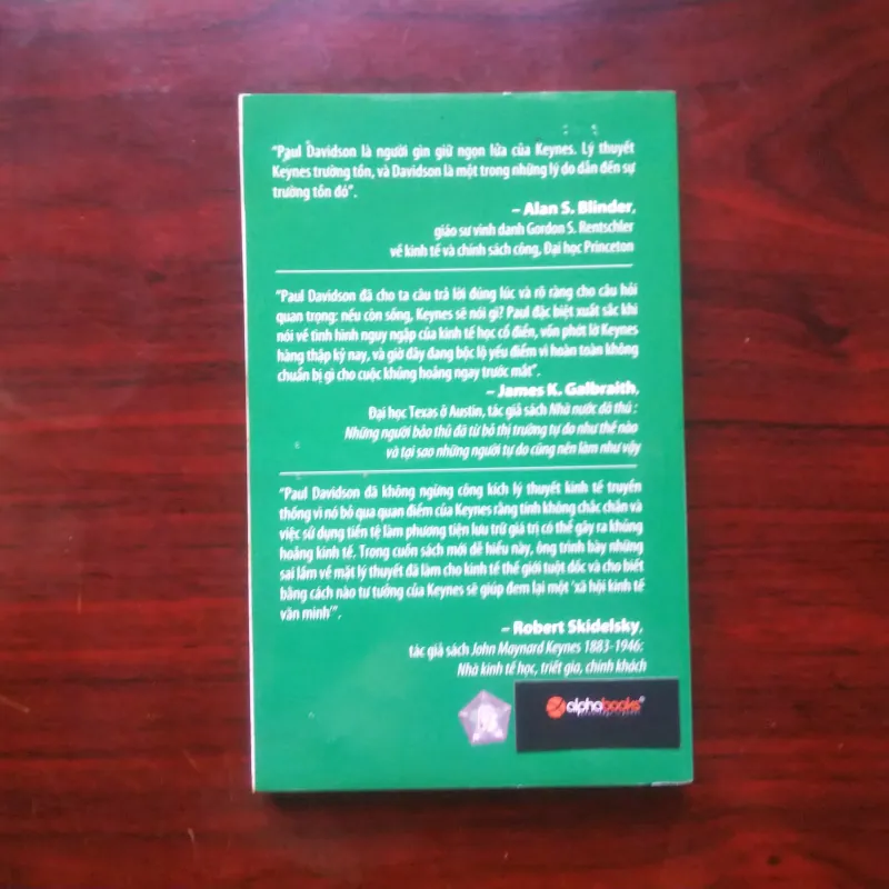 [Sách Kinh Tế] Giải Pháp Keynes (Paul Davidson) Con Đường Dẫn Đến Sự Thịnh Vượng Toàn Cầu 990702