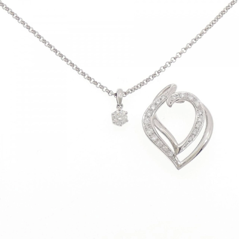 Dây chuyền kim cương 2WAY PT900/PT850 0.34CT - Hàng hiệu Chính hãng 860271