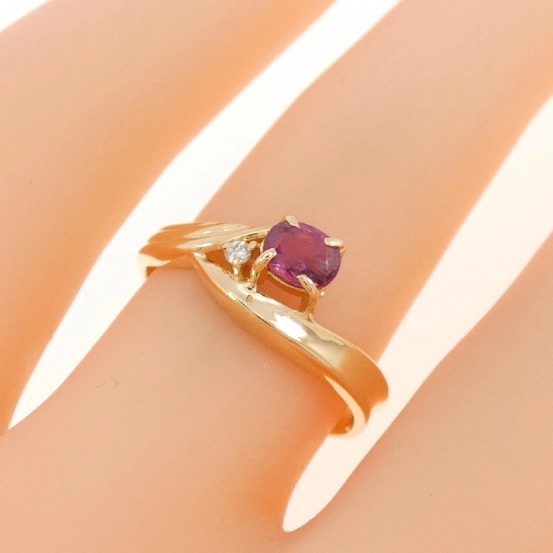 Nhẫn ruby K18YG 672001