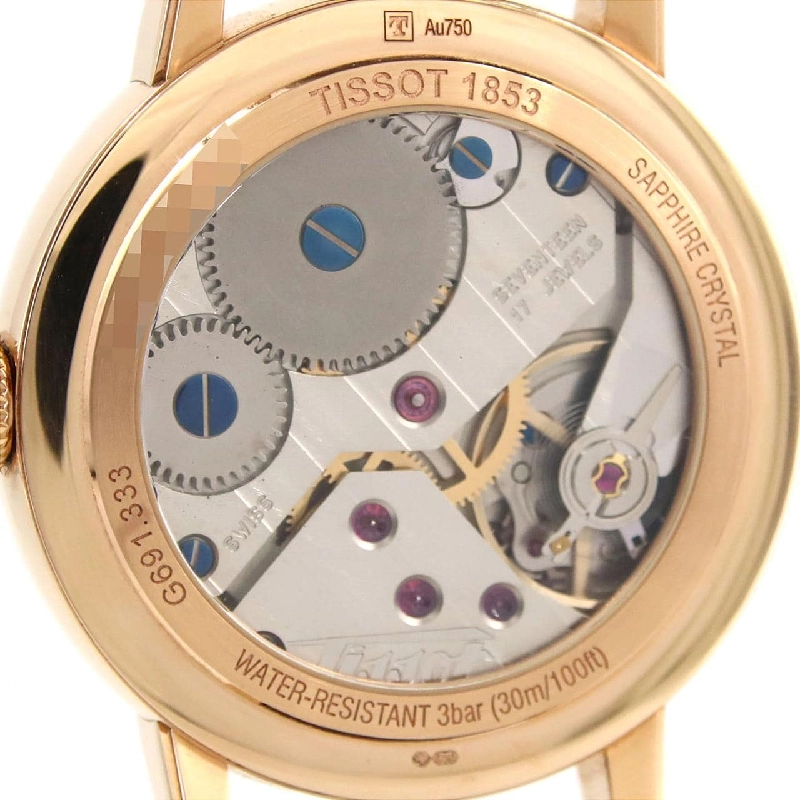 Tissot Sculpture Line Power Reserve PG T71.8.461.34 PG･RG Cơ khí - Hàng hiệu Chính hãng 887807