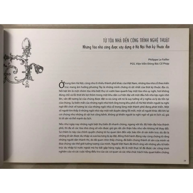KIẾN TRÚC CÁC CÔNG TRÌNH XÂY DỰNG TẠI HÀ NỘI 1875 - 1945, song ngữ Việt - Pháp 465677