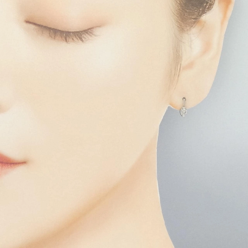 K18WG Bông tai kim cương - Hàng hiệu Authentic 869196