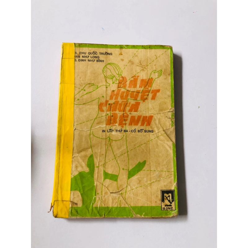 BẤM HUYỆT CHỮA BỆNH  - 118 trang, nxb: 1989 336737