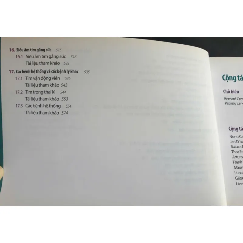 Sổ Tay Siêu Âm Tim - Patrizio Lancellotti, Bernard Cosyns mới 90% 752435