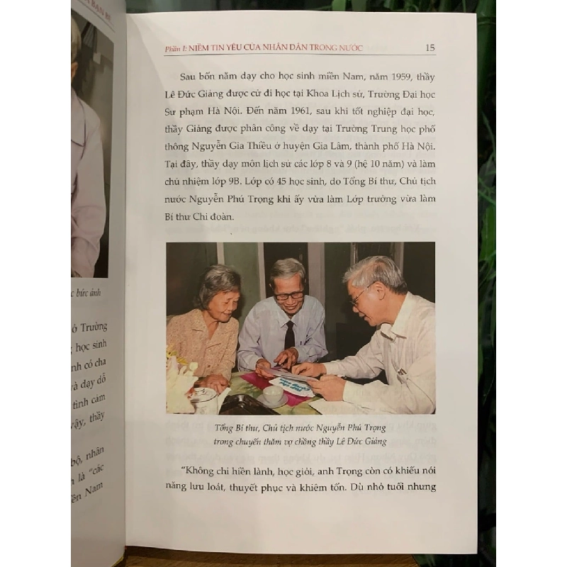 Niềm tin yêu của nhân dân trong nước và bạn bè quốc tế dành cho tổng bí thư Nguyễn Phú Trọng -NXB Chính trị quốc gia sự thật 782190