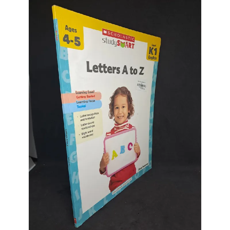Letters A to Z level K1 mới 90% HCM2007 340300