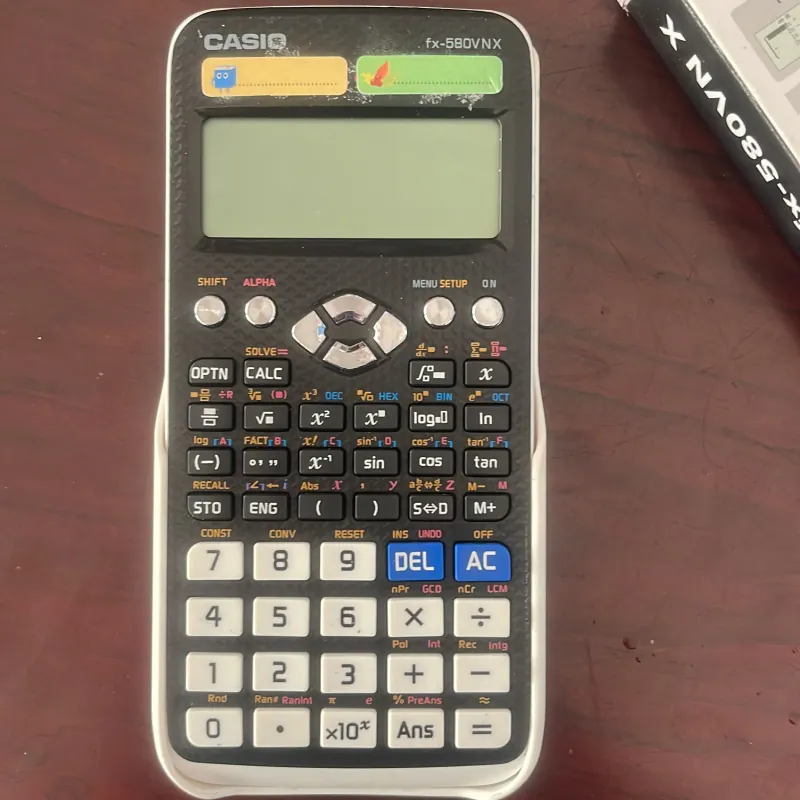 Bán xác máy tính casio 580VNX lấy phụ kiện 933321