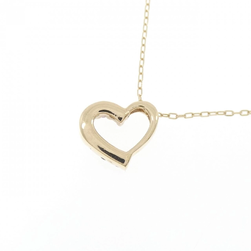 K10YG Mặt Dây Chuyền Hình Trái Tim Đá Màu - Hàng hiệu Chính Hãng 861527