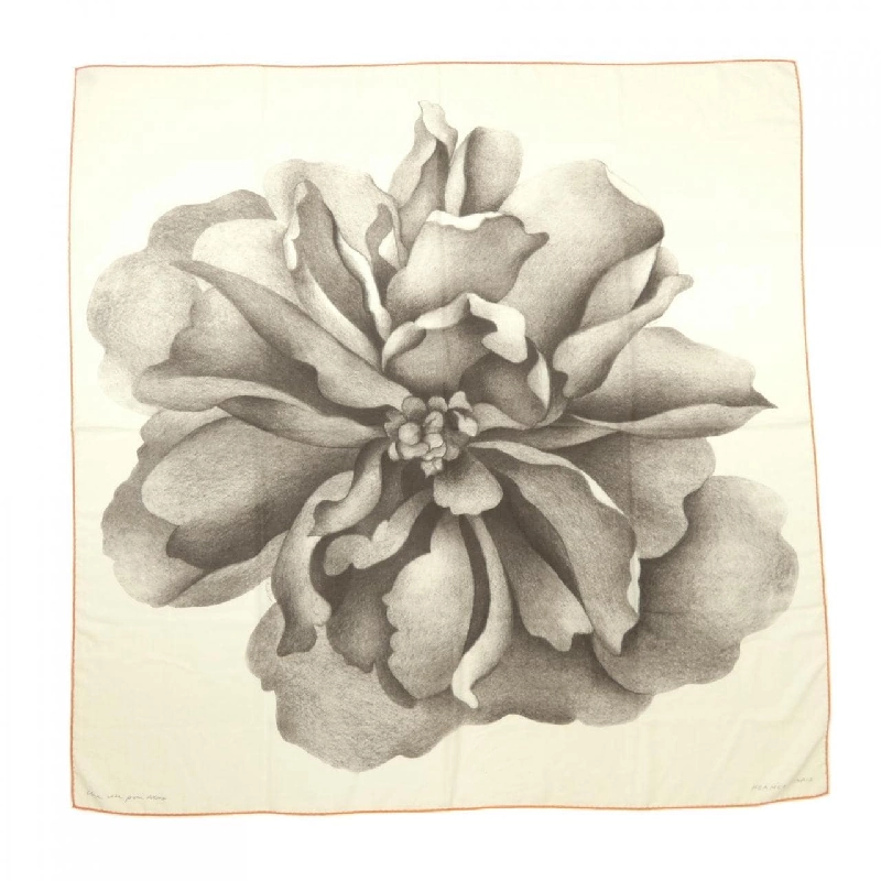 HERMES UNE ROSE POUR ALMA H243261S Khăn choàng - Hàng hiệu Authentic 834631