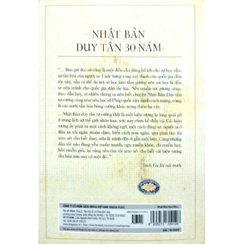 Nhật Bản Duy Tân 30 Năm - Đào Trinh Nhất 289567