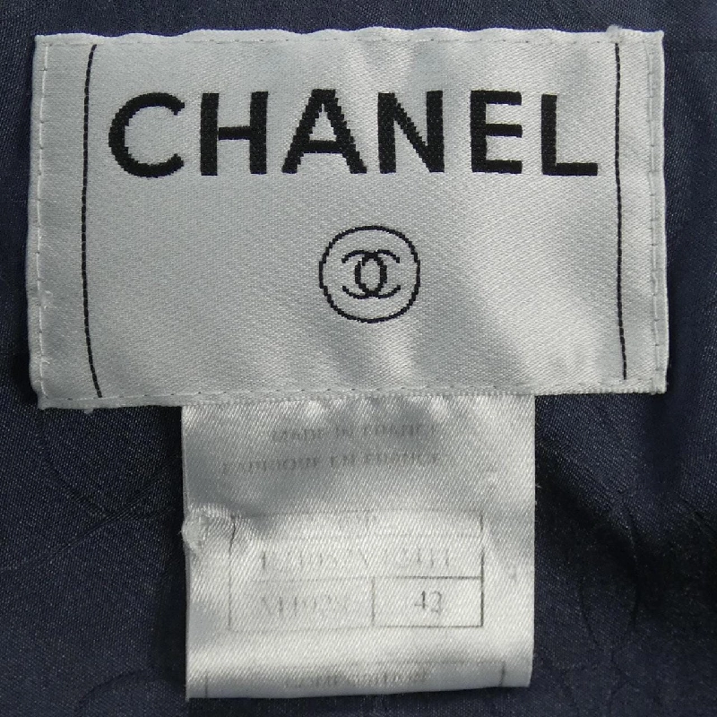 【Mã giảm giá】【Cổ điển】Áo khoác không cổ Chanel CHANEL 636861