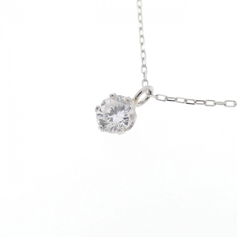 Dây chuyền kim cương Solitaire PT900/PT850 0.12CT - Hàng hiệu Chính hãng 862302