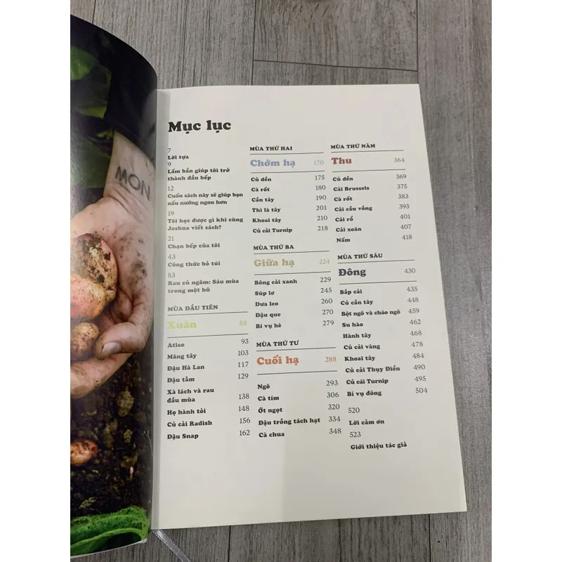 6 mùa - joshua mcfadden, martha holmbery. 1b1 655379