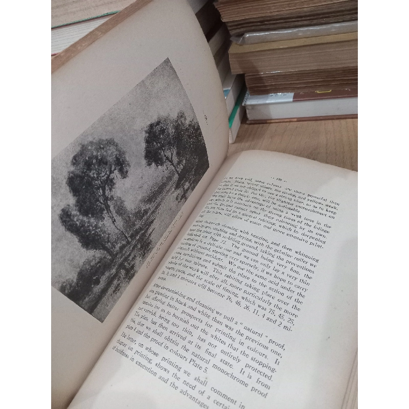 Original engraving in colours - René Ligeron 759580